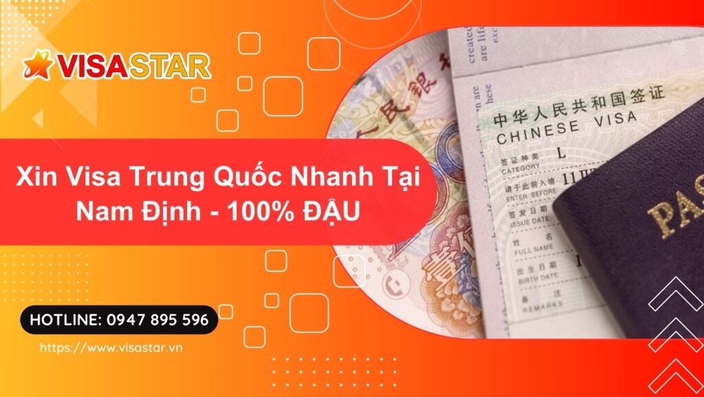 Xin visa Trung Quốc tại Nam Định